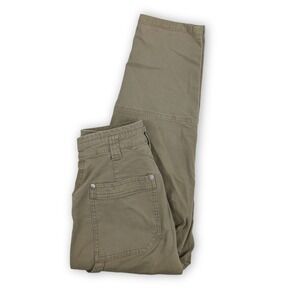 Maeve Anthropologie Turner Utility Pants Womens 25 Tan High Rise Cargo Carpenter